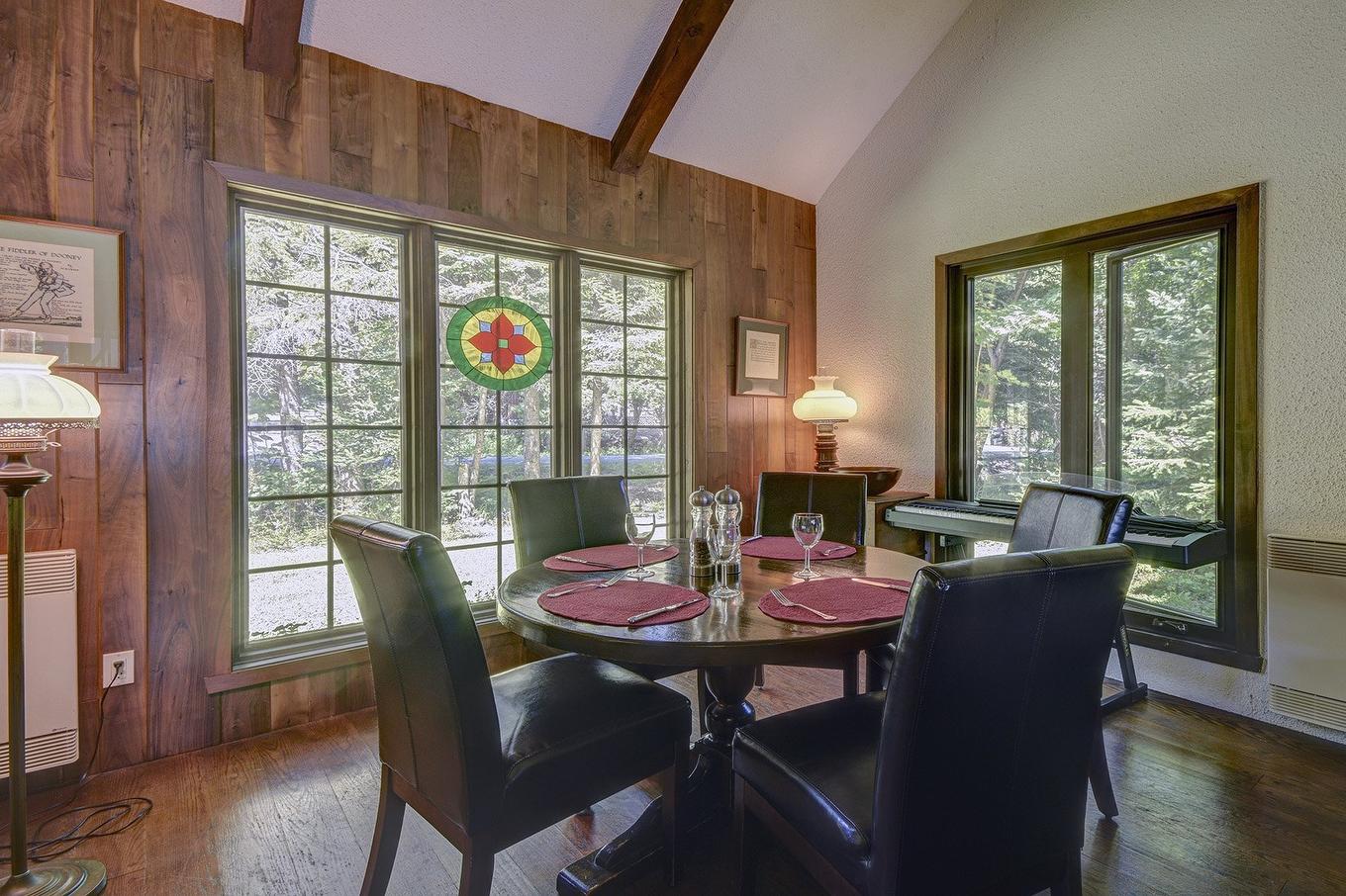 Dining room - 289 Ch. Bréard, Mont-Tremblant, QC - Indoor Photo Showing Dining Room