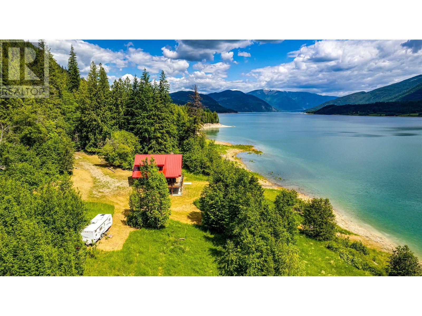 682 Lower Inonoaklin Road, Edgewood, BC - Outdoor With Body Of Water With View