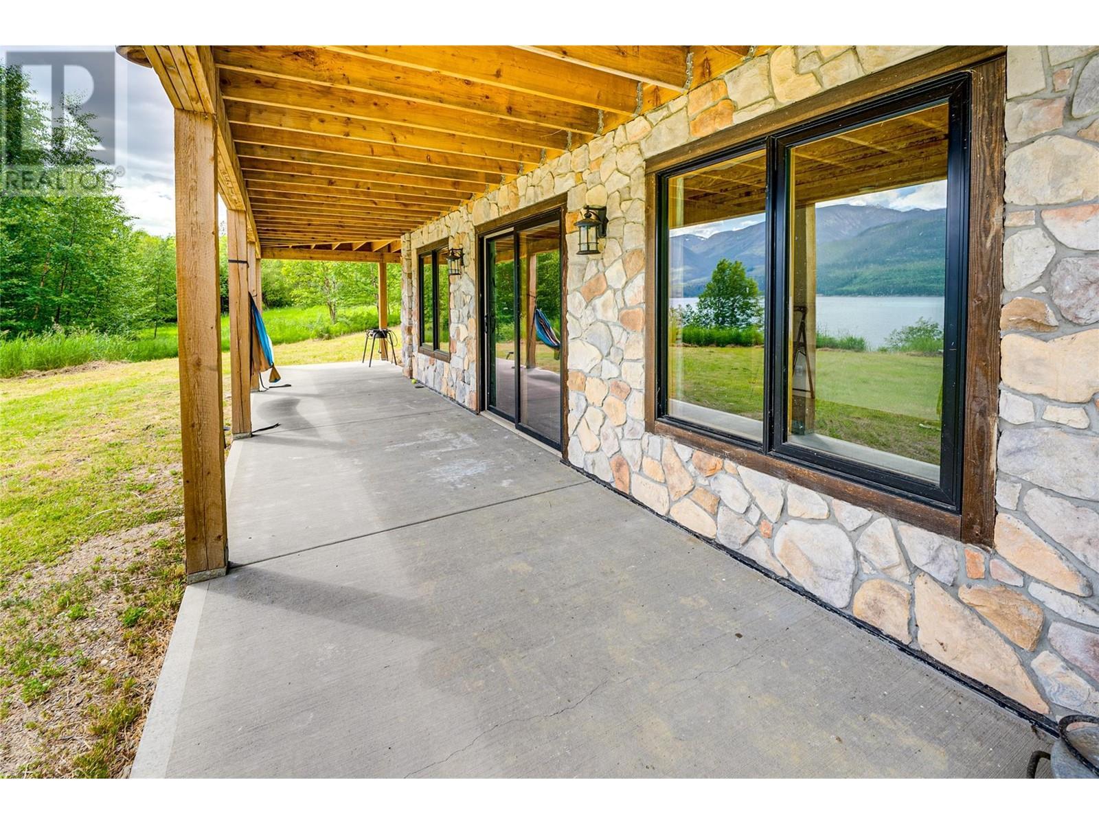 682 Lower Inonoaklin Road, Edgewood, BC - Outdoor With Deck Patio Veranda With Exterior