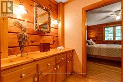 Primary bedroom walk-in closet custom buil -