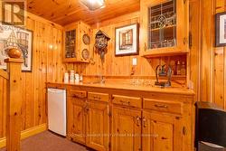 Lower level wet bar -