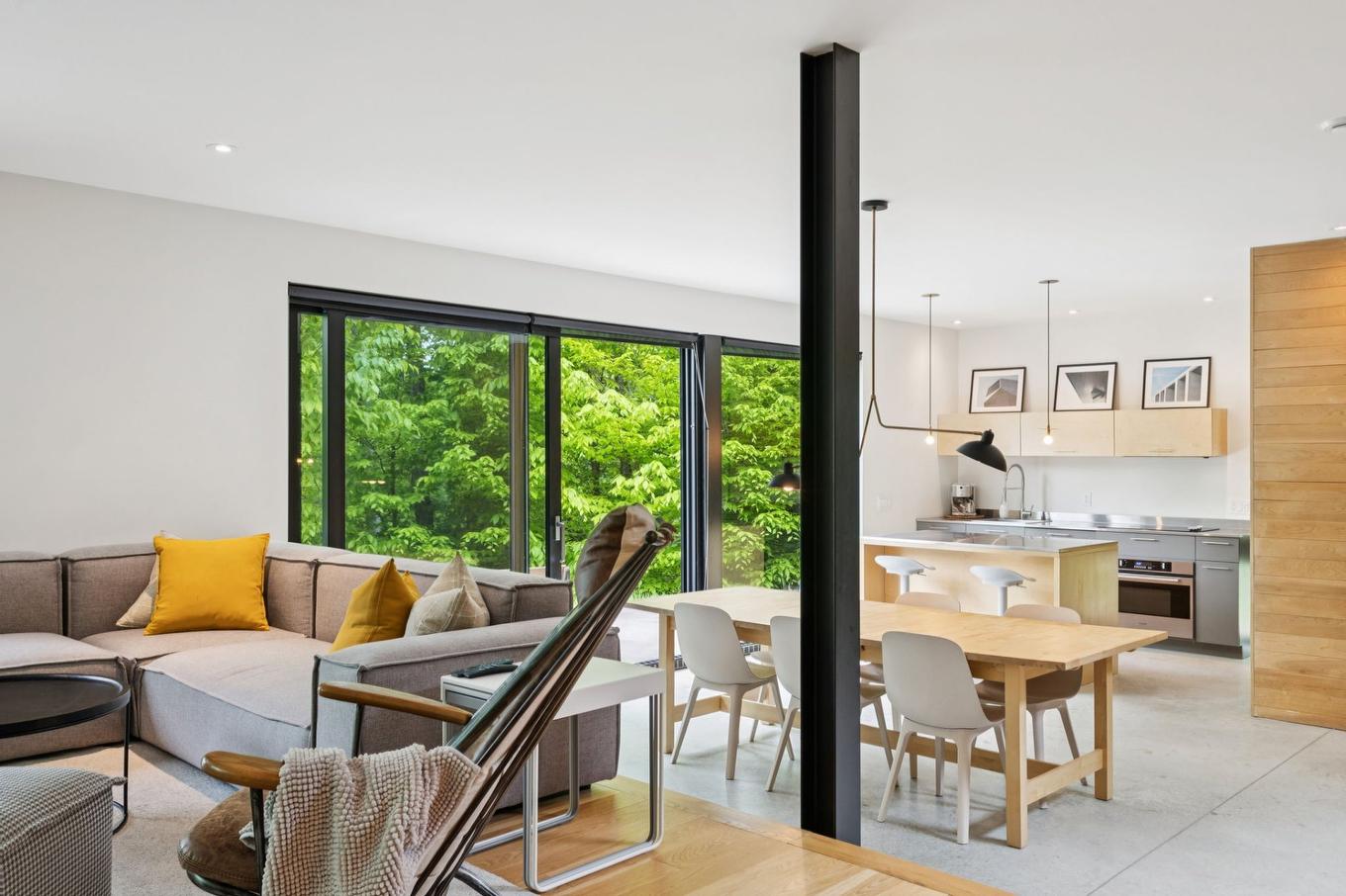 Living room - 13-93 Ch. De La Trinité, Lac-Supérieur, QC - Indoor Photo Showing Living Room