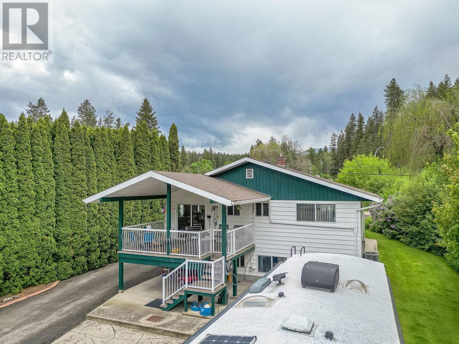 6601 97A Highway, Enderby, BC - Outdoor With Deck Patio Veranda