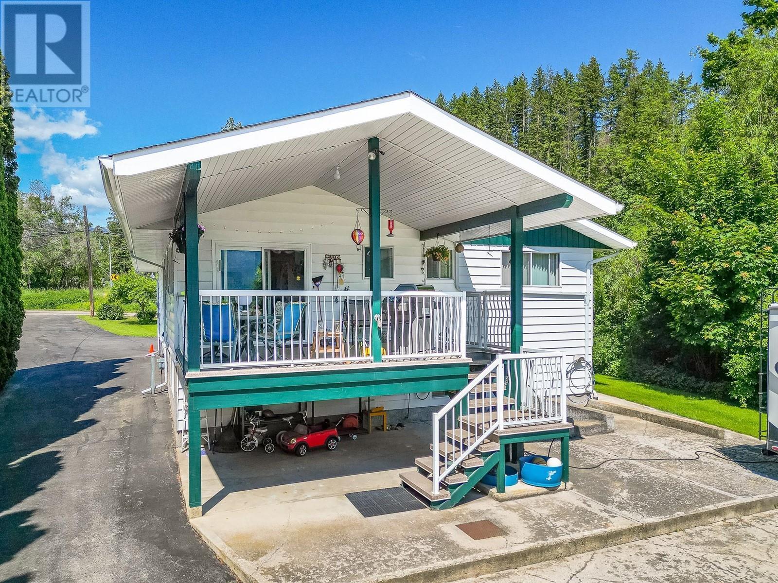 6601 97A Highway, Enderby, BC - Outdoor With Deck Patio Veranda