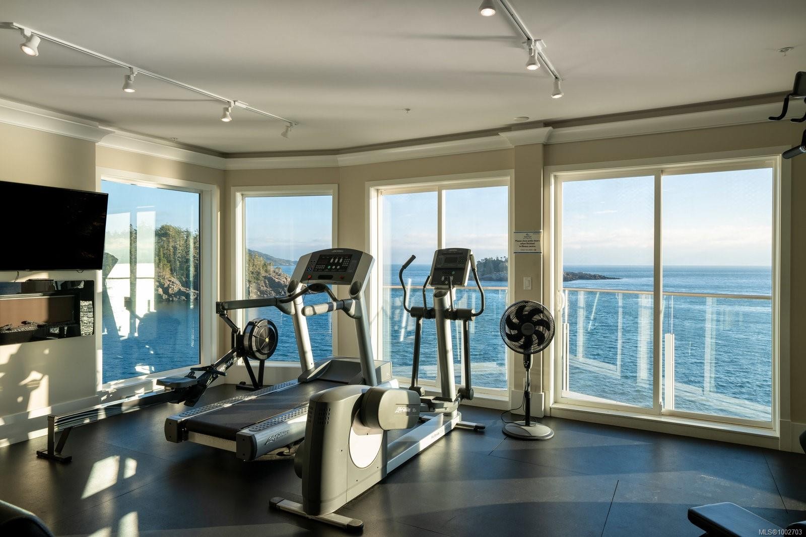 6B-1000 Sookepoint Pl, Sooke, BC - Indoor Photo Showing Gym Room