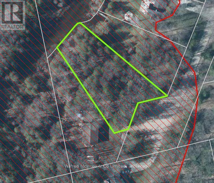 red= SVCA floodplain - 183 Anderson Drive, West Grey, ON