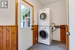 Shared laundry room -