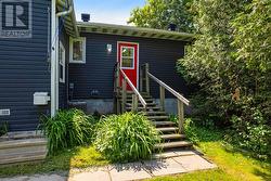 Entry to the one bedroom apartment -