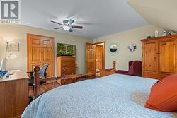 Master with walk-in closet. -