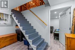 Fully finished lower level. -