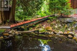 Low maintenance with creek water system. -