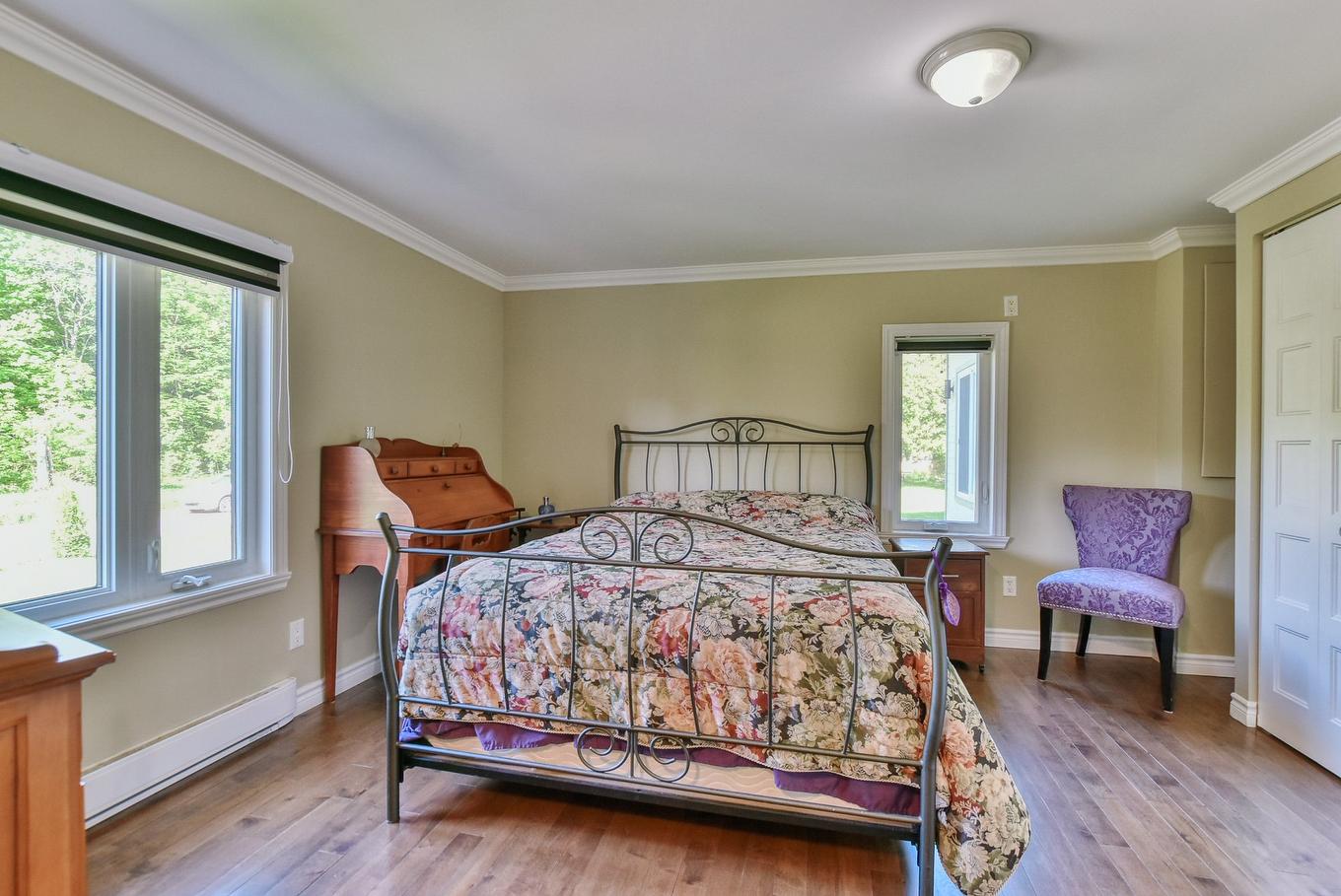 Chambre à coucher principale - 14 Rue Duperré, Brownsburg-Chatham, QC - Indoor Photo Showing Bedroom