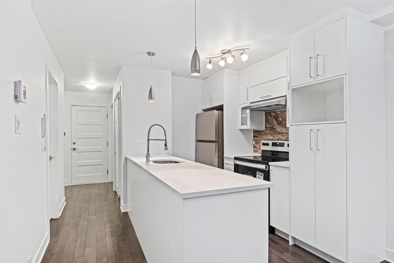 Cuisine - 002-1896 Rue De La Visitation, Montréal (Ville-Marie), QC - Indoor Photo Showing Kitchen With Upgraded Kitchen
