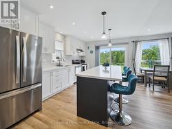 Island with seating -