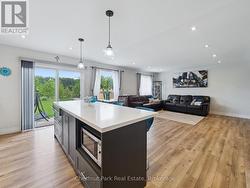 kitchen island with seating -