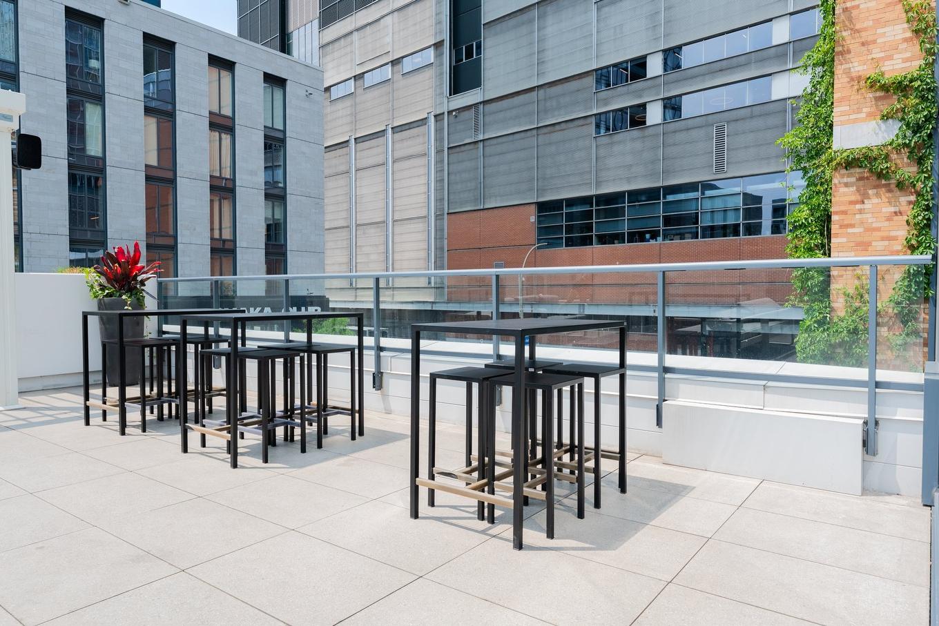 Patio - 609-1188 Rue St-Antoine O., Montréal (Ville-Marie), QC - Outdoor