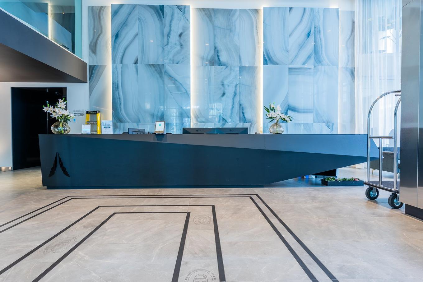 Reception area - 609-1188 Rue St-Antoine O., Montréal (Ville-Marie), QC - Indoor