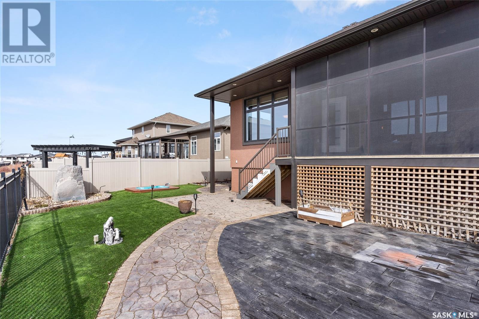 4350 Sandpiper Crescent E, Regina, SK - Outdoor With Deck Patio Veranda