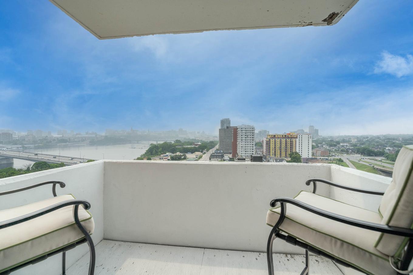 Balcon - 1408-285 Rue Laurier, Gatineau (Hull), QC - Outdoor With Balcony With View With Exterior