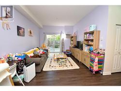 View of spacious living room -