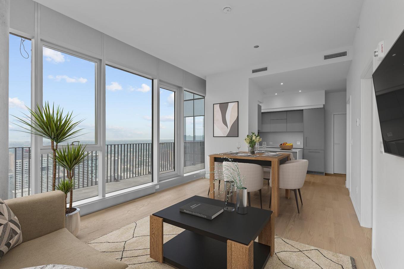 Autre - 4907-1205 Place Phillips, Montréal (Ville-Marie), QC - Indoor Photo Showing Living Room