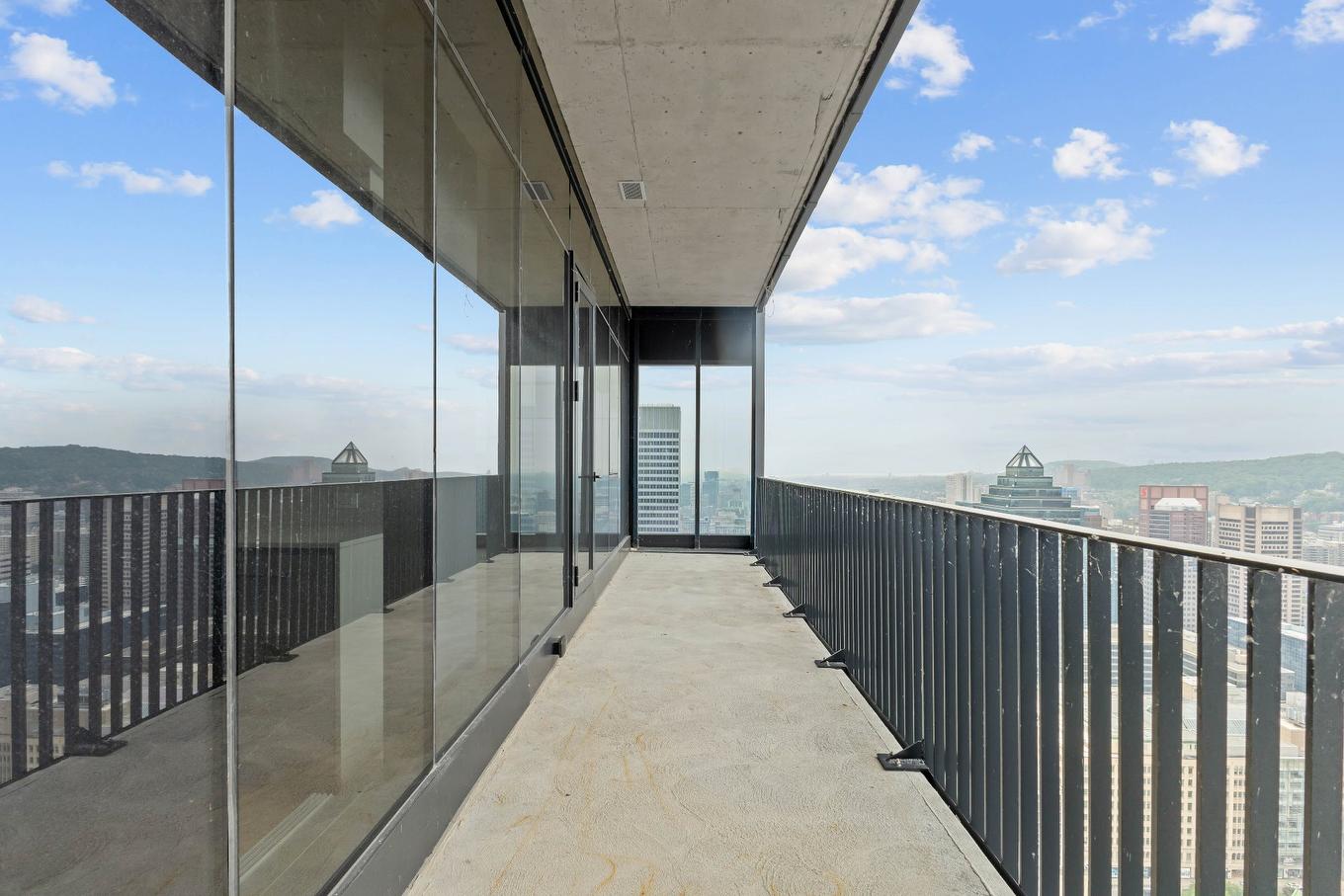 Balcon - 4907-1205 Place Phillips, Montréal (Ville-Marie), QC - Outdoor With Balcony With Exterior