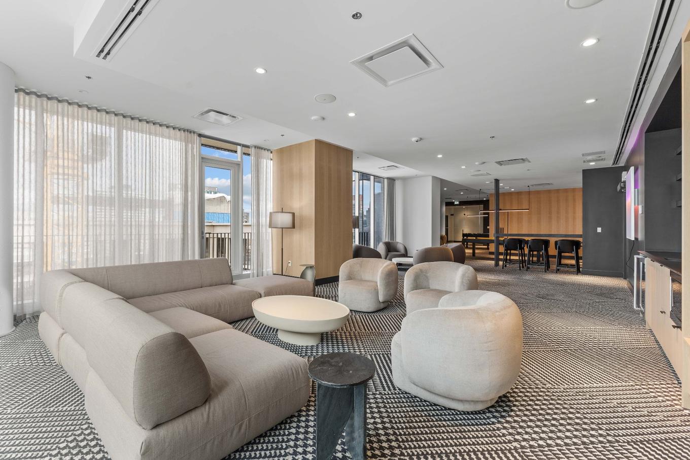 Salle communautaire - 4907-1205 Place Phillips, Montréal (Ville-Marie), QC - Indoor Photo Showing Living Room