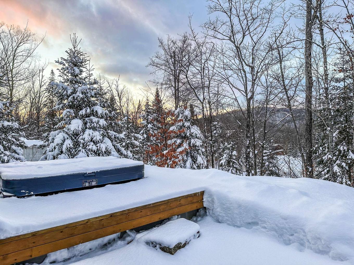 Balcony - 13-93Z Ch. De La Trinité, Lac-Supérieur, QC - Outdoor