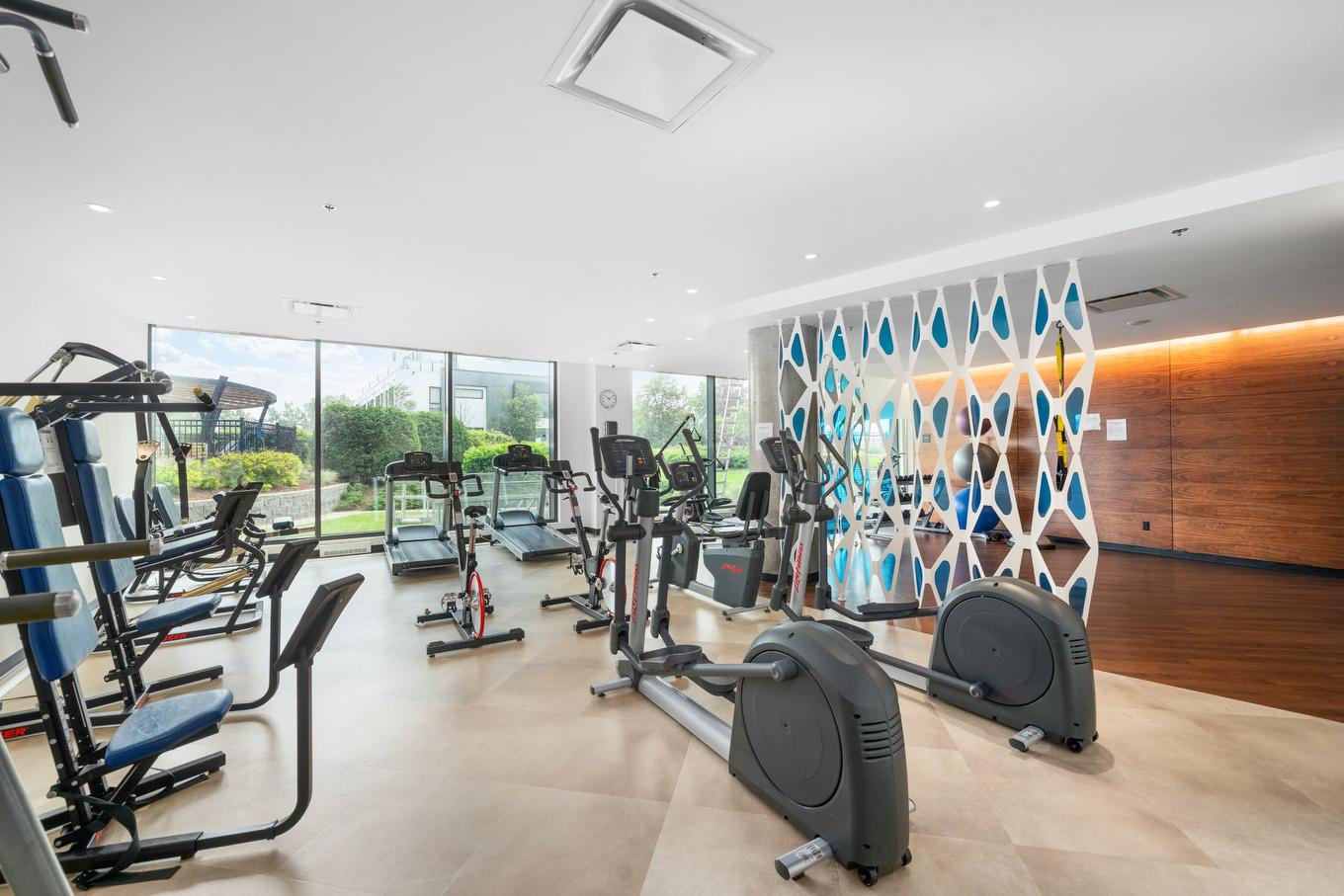 Salle d'exercice - 2106-101 Rue De La Rotonde, Montréal (Verdun/Île-Des-Soeurs), QC - Indoor Photo Showing Gym Room