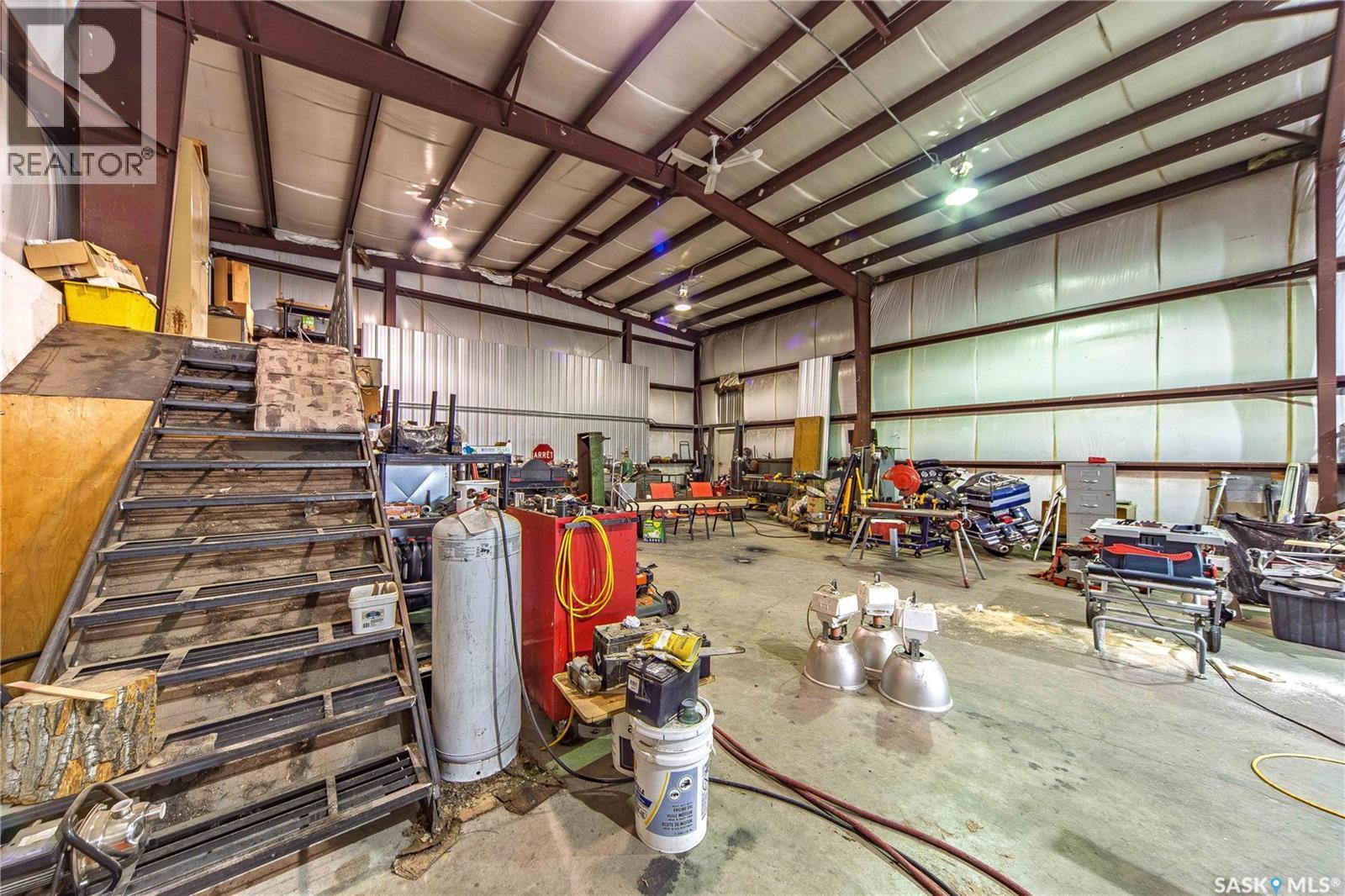 Lajoie Acreage Near Borden, Borden, SK - Indoor Photo Showing Basement
