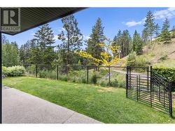 Back yard fenced and landscaped -