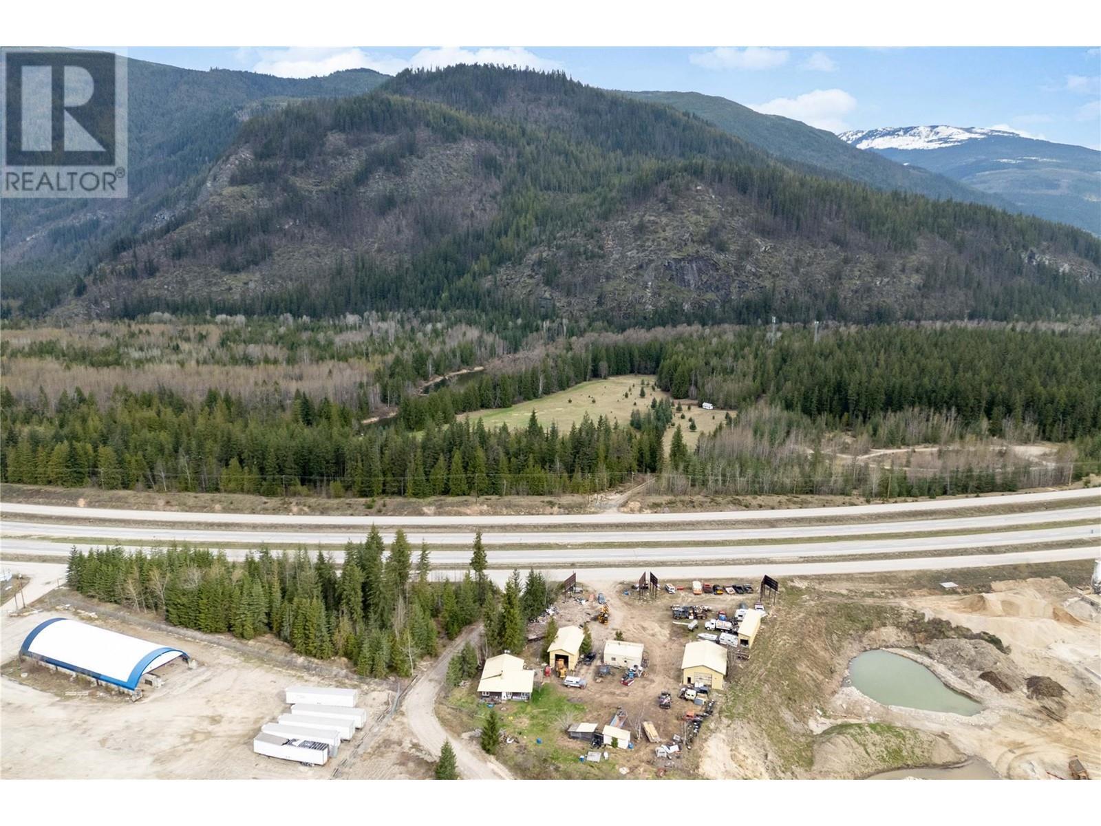 3354 Oxbow Frontage Road, Malakwa, BC - Outdoor With View