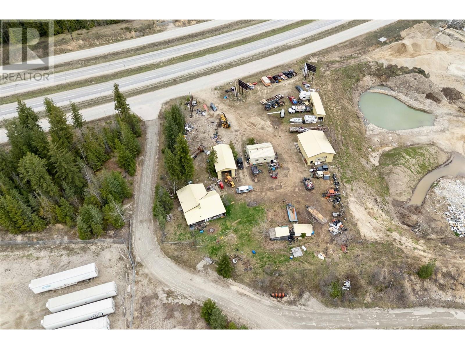 3354 Oxbow Frontage Road, Malakwa, BC - Outdoor With View