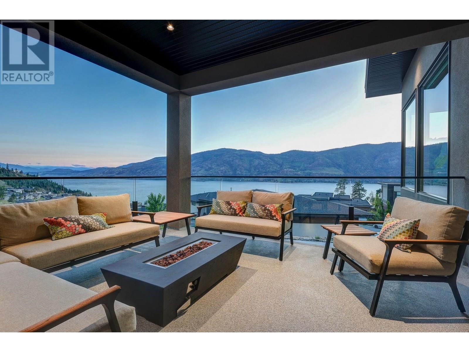 3645 Mckinley Beach Drive, Kelowna, BC - Outdoor With Body Of Water With Deck Patio Veranda With View With Exterior