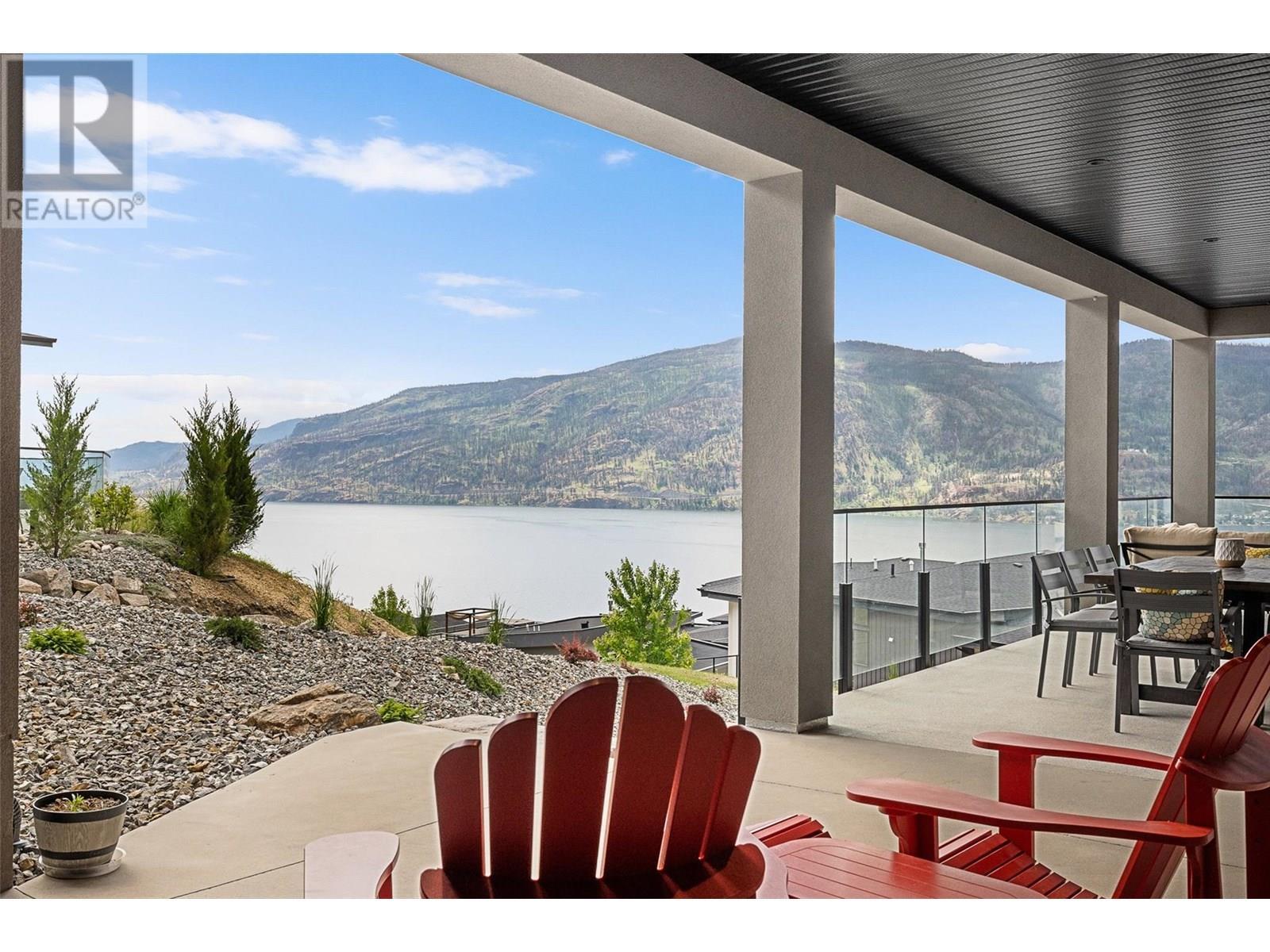 3645 Mckinley Beach Drive, Kelowna, BC - Outdoor With Body Of Water With Deck Patio Veranda With View With Exterior