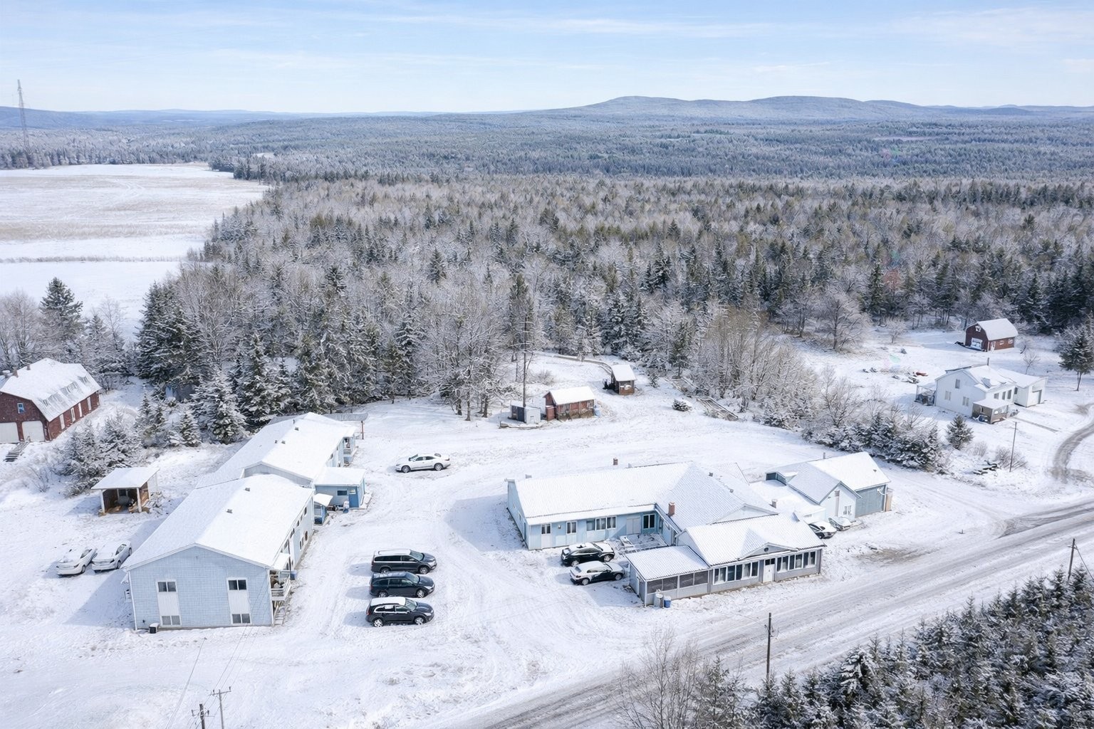 Photo aérienne - 99 Route 108, Lingwick, QC - Outdoor With View