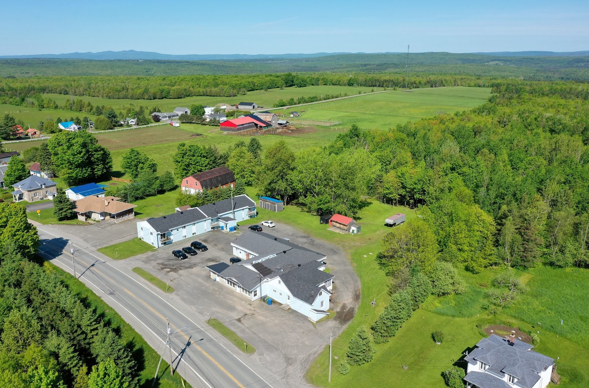 Photo aérienne - 99 Route 108, Lingwick, QC - Outdoor With View