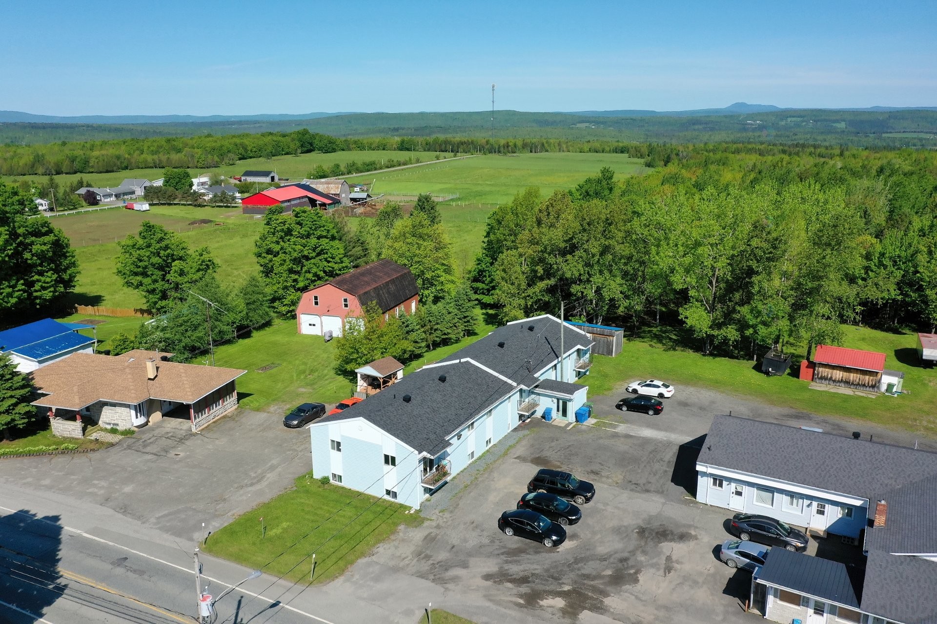 Aerial View - 89 Route 108, Lingwick, QC - Outdoor With View