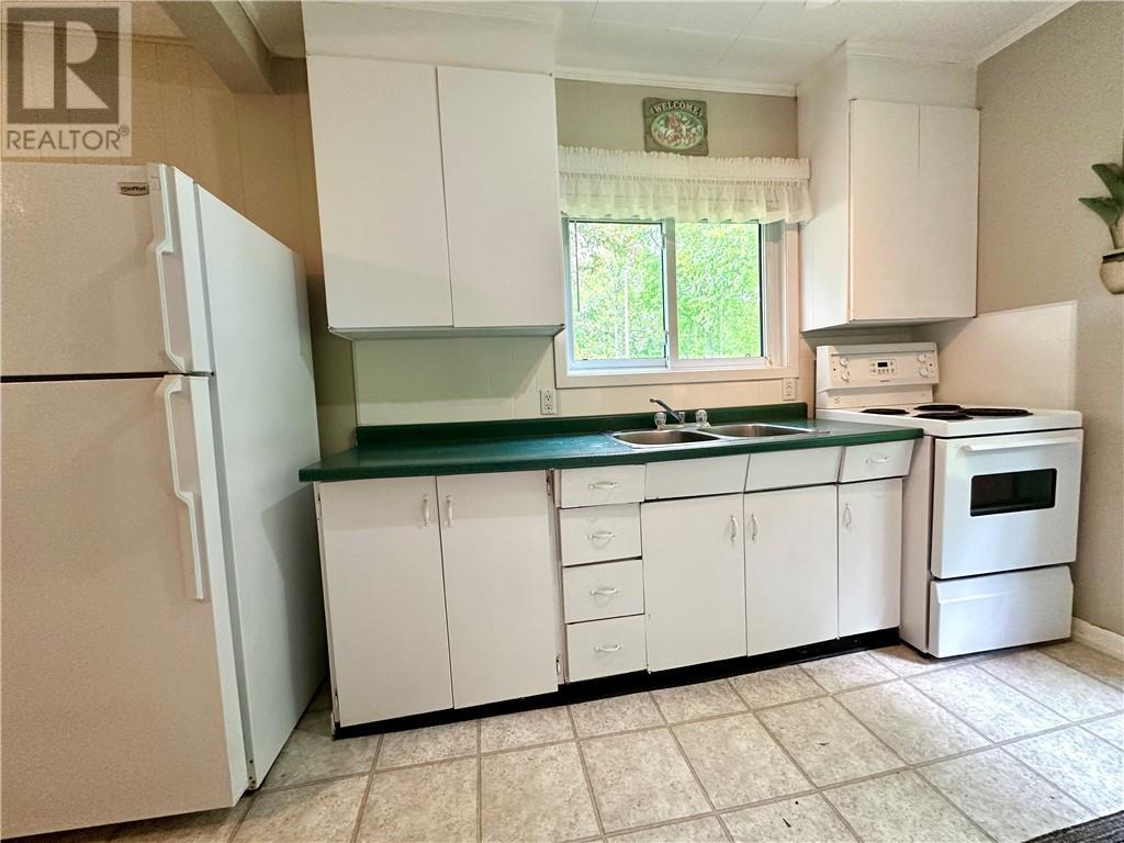 1393 A & B Highway 551, Mindemoya, Manitoulin Island, ON - Indoor Photo Showing Kitchen With Double Sink
