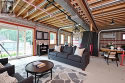 virtually staged basement walk out -