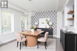 virtually staged dining rm -