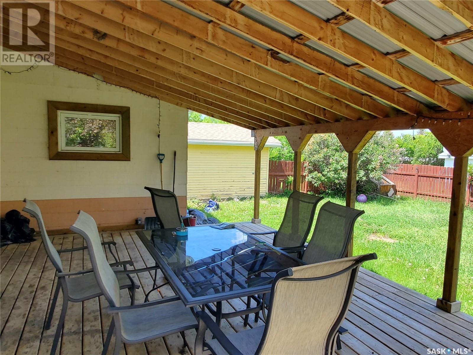 228 4Th Street E, Ponteix, SK - Outdoor With Deck Patio Veranda With Exterior