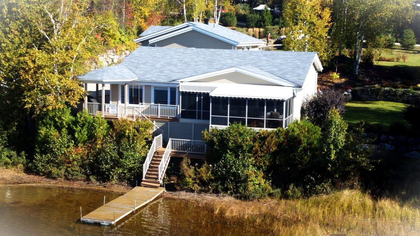 Aerial photo - 471 Ch. Des Pins, Saint-Zénon, QC - Outdoor