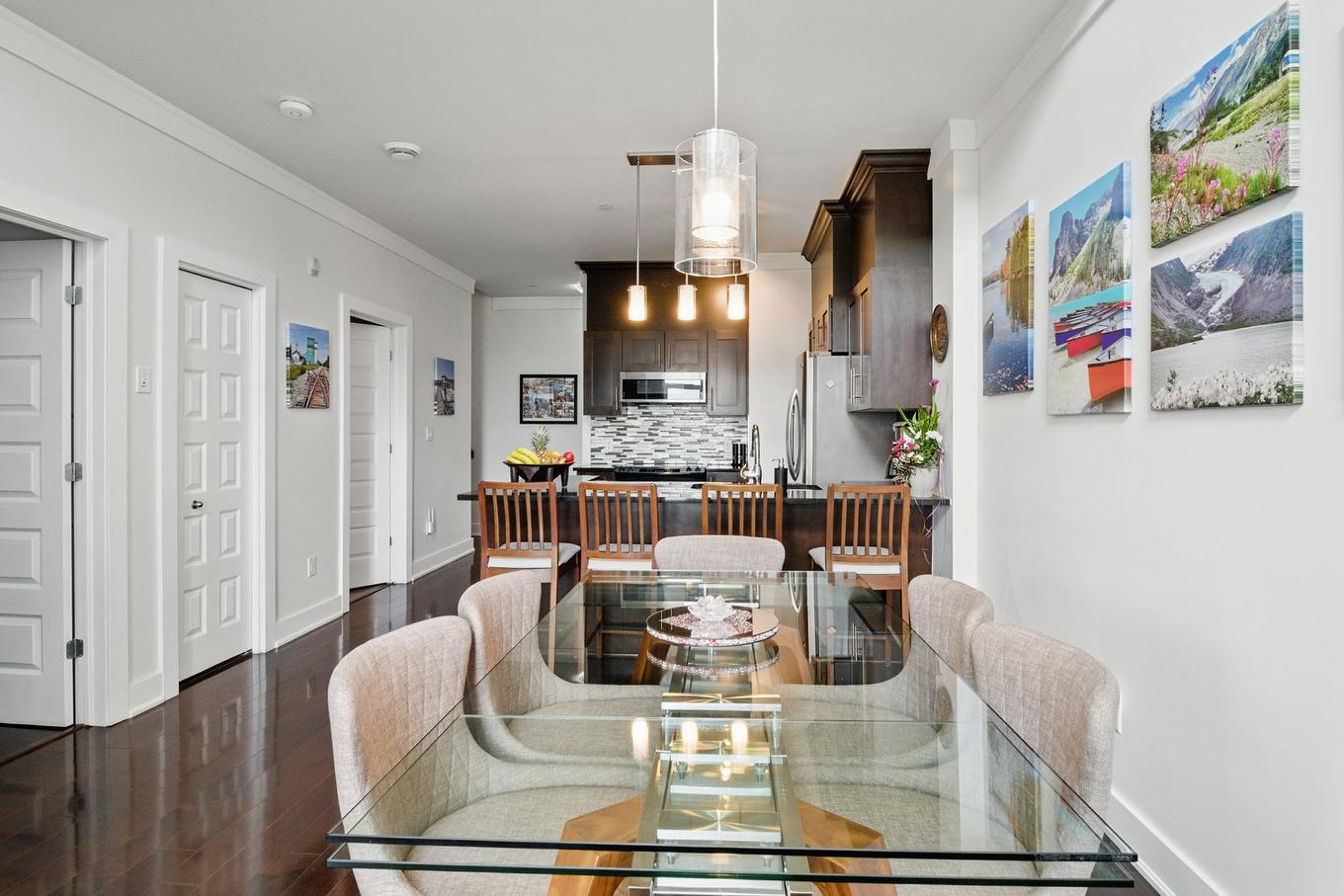 Vue d'ensemble - 702-1180 Ch. D'Aylmer, Gatineau (Aylmer), QC - Indoor Photo Showing Dining Room