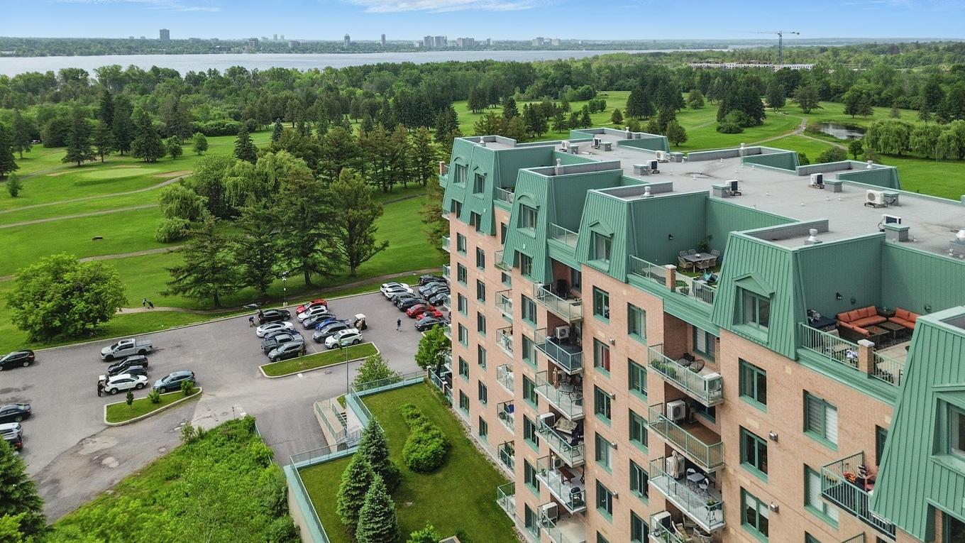 Photo aérienne - 702-1180 Ch. D'Aylmer, Gatineau (Aylmer), QC - Outdoor With View