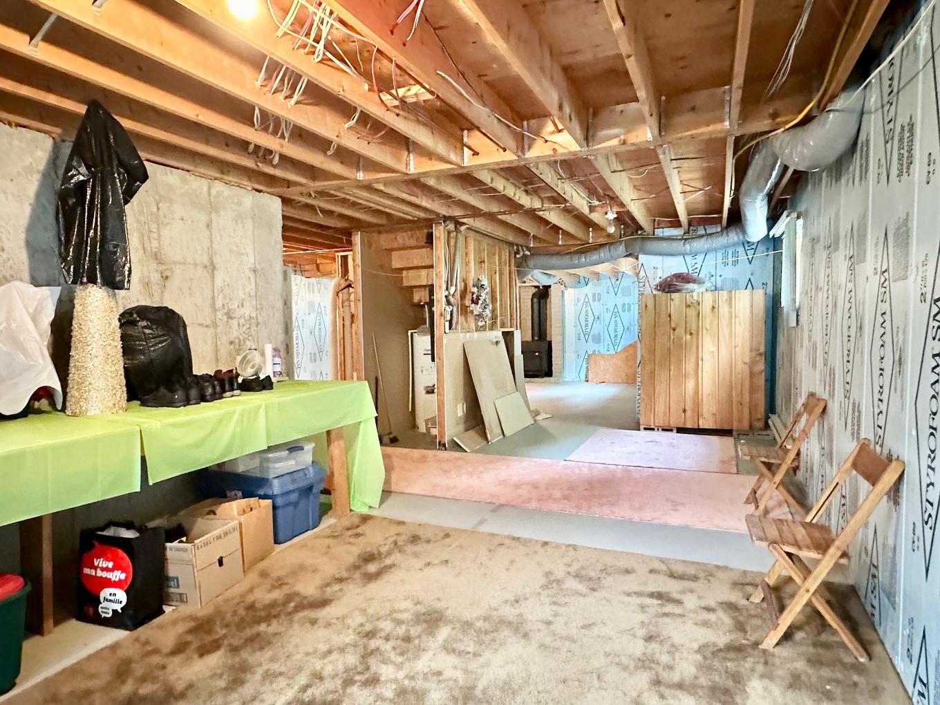 Vue d'ensemble - 2365 Rue Guenette, Val-David, QC - Indoor Photo Showing Basement