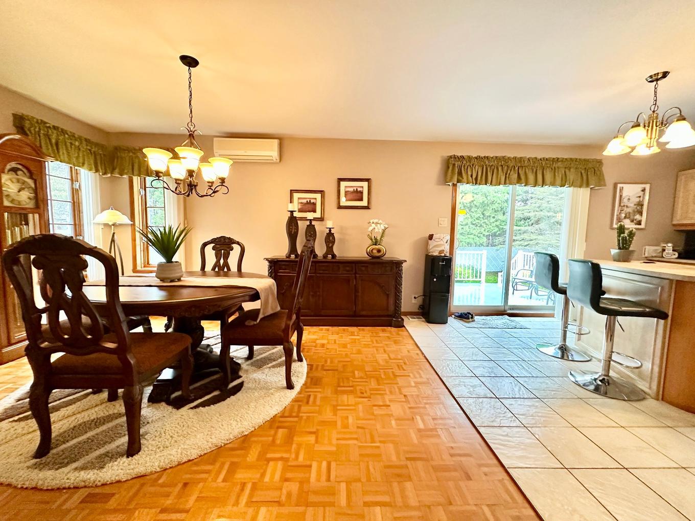 Vue d'ensemble - 2365 Rue Guenette, Val-David, QC - Indoor Photo Showing Dining Room