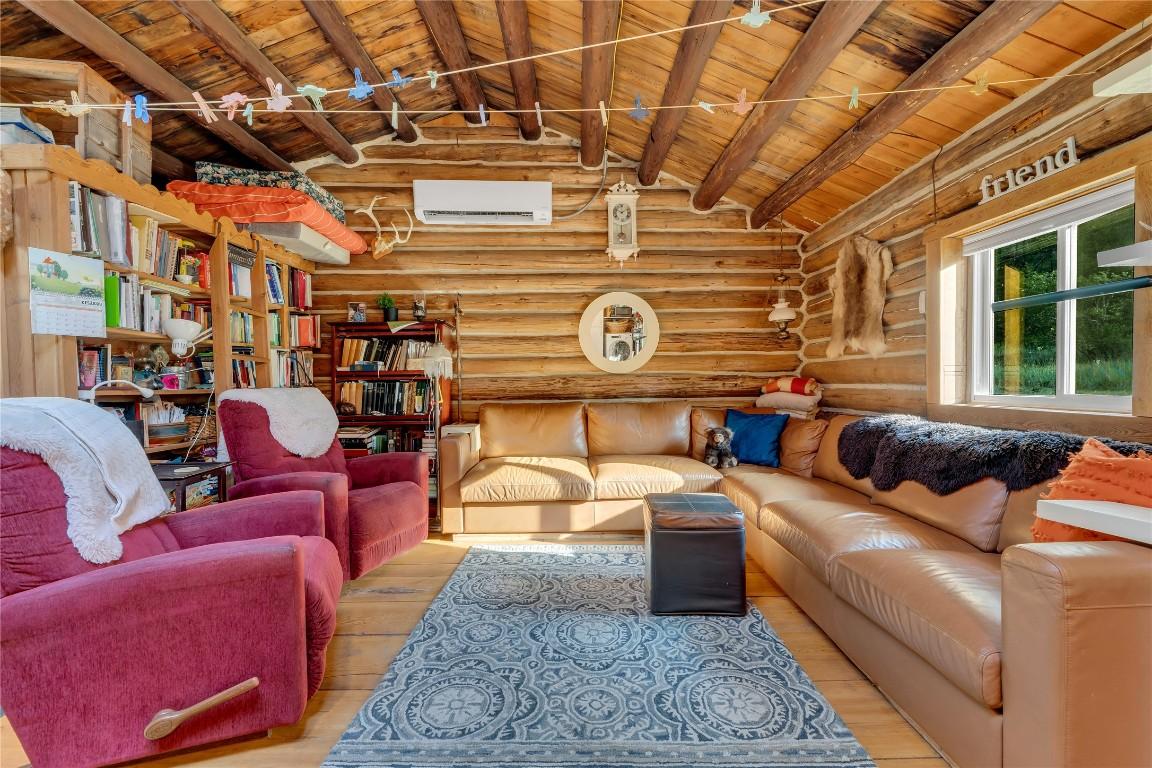1840 Highway 3, Princeton, BC - Indoor Photo Showing Living Room