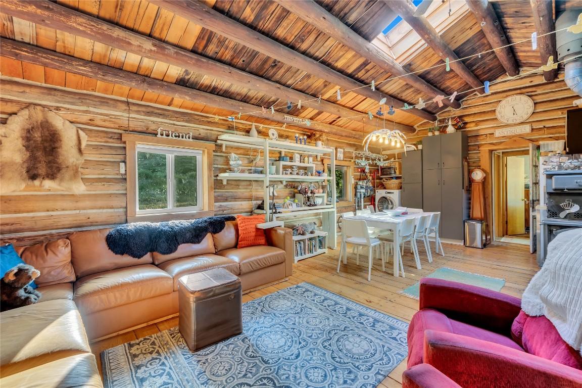 1840 Highway 3, Princeton, BC - Indoor Photo Showing Living Room