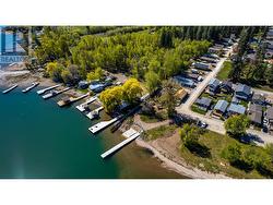 boat launch view from the sky -